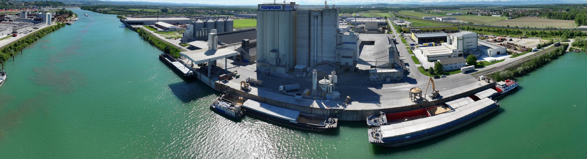 Panorama-Ansicht von Wirtschaftspark Ennsdorf