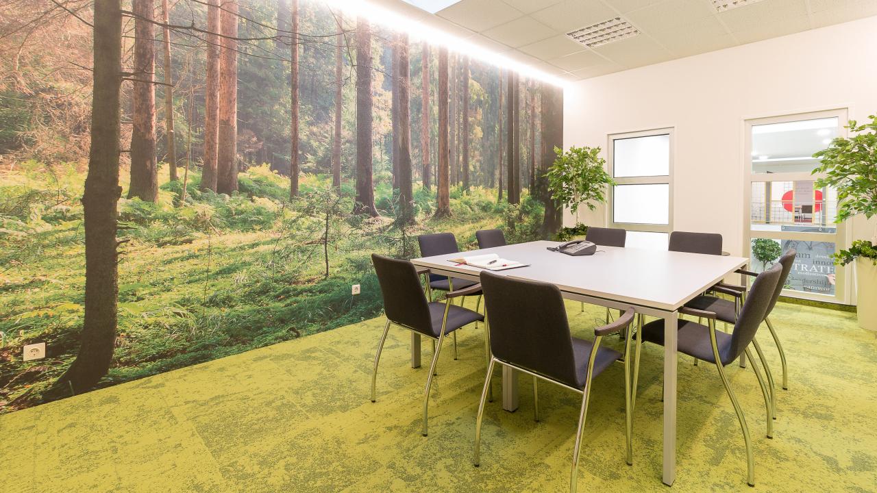  Besprechungsraum Wald im ecocenter Wiener Neudorf