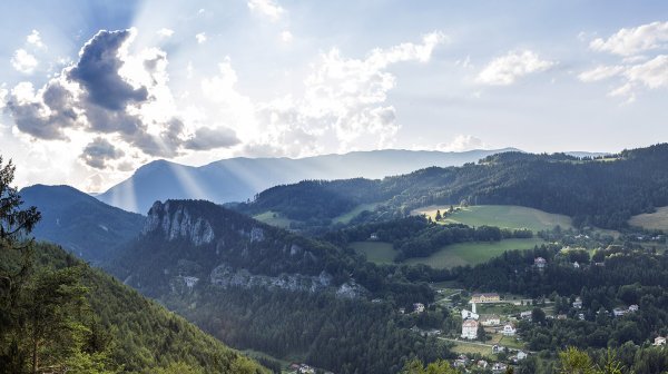 Landschaftsbild Wiener Lapen