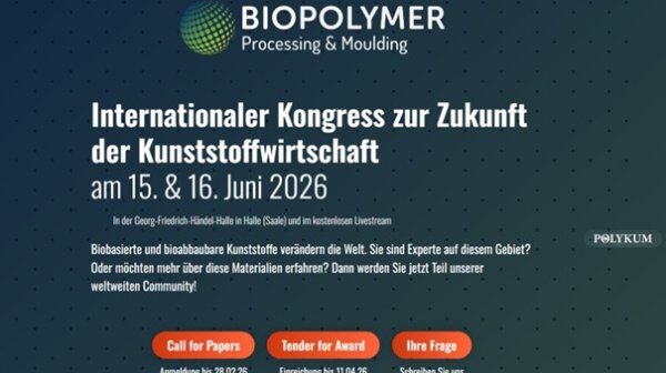 Internationaler Kongress zur Zukunft der Kunststoffwirtschaft