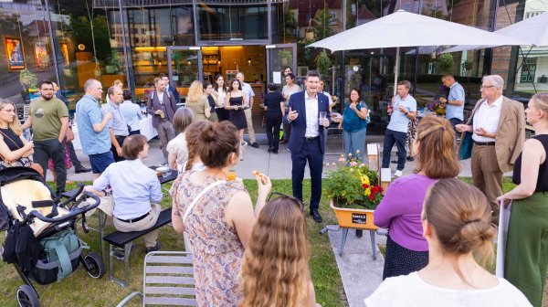 Networking im Garten 