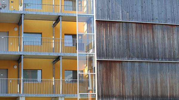 Gemeinnütziger Wohnbau im Holzbaustil