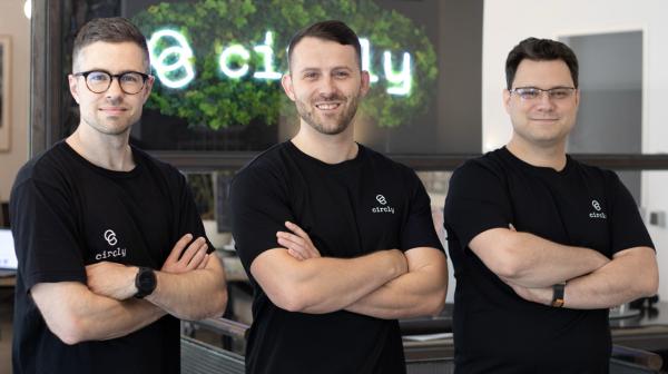 Die 3 Gründer von Circly GmbH