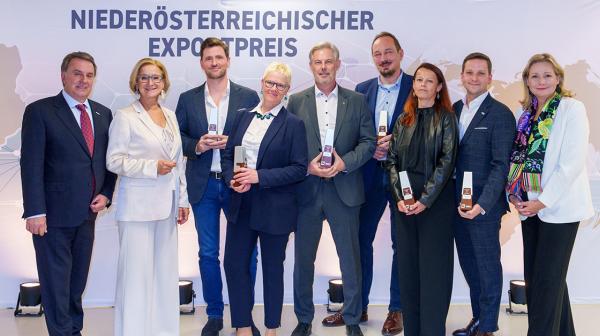 großes Gruppenfoto Niederösterreichischer Exportpreis